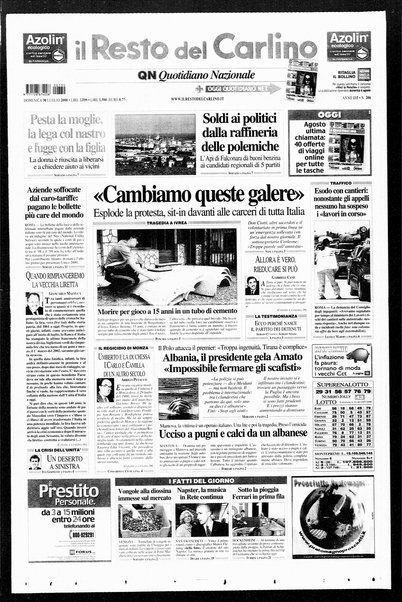 Il Resto del Carlino : giornale dell'Emilia